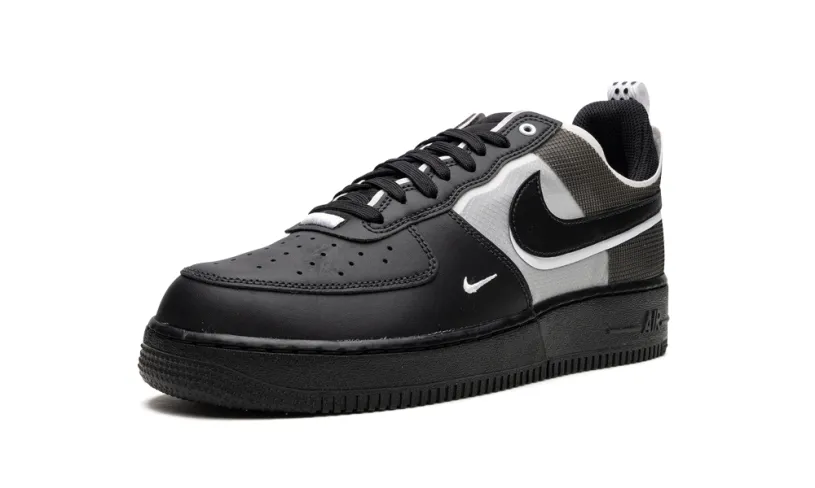 Nike Lifestyle Air Force 1 React 'Black White'